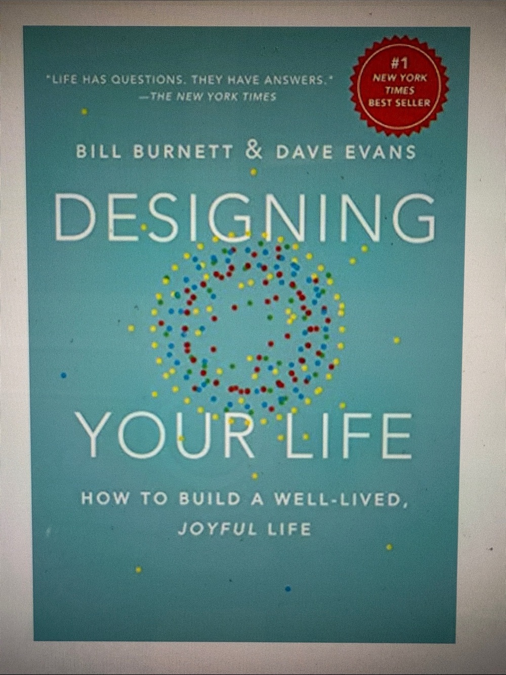 Designing Your Life Hardcover Book by Bill Burnett & Dave Evan’s